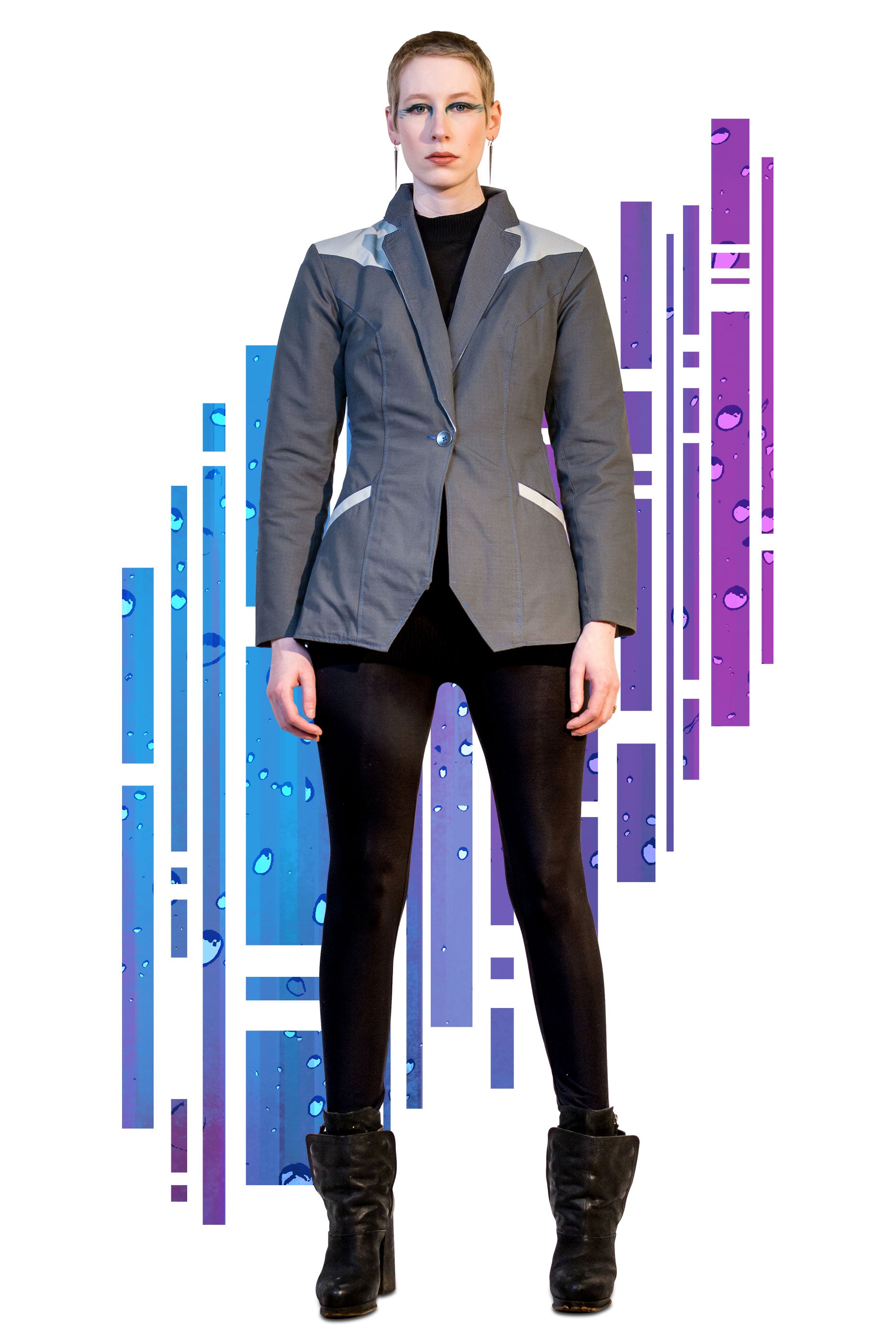 Augment Blazer — Android Blue