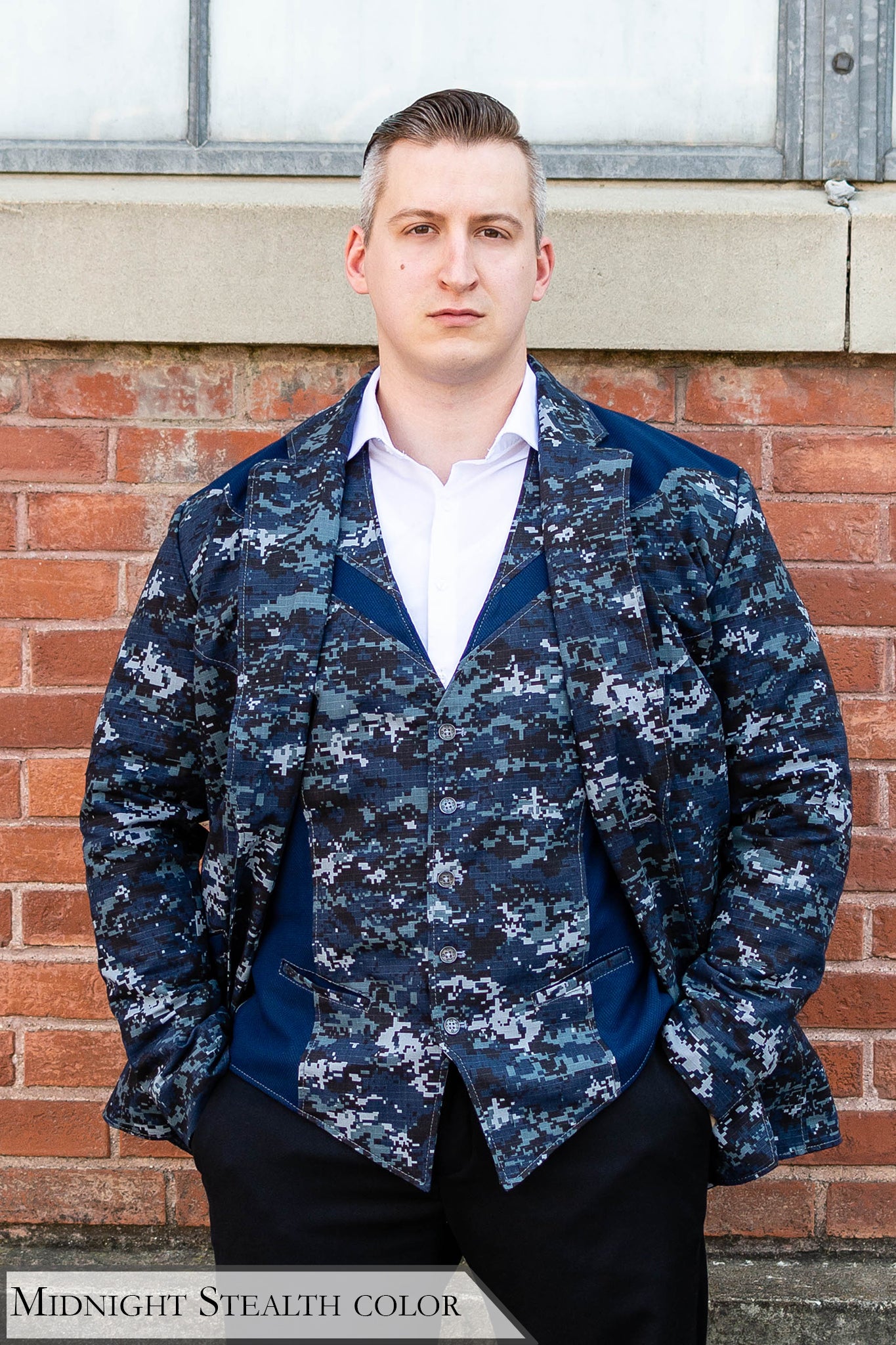Augment Blazer — Midnight Stealth