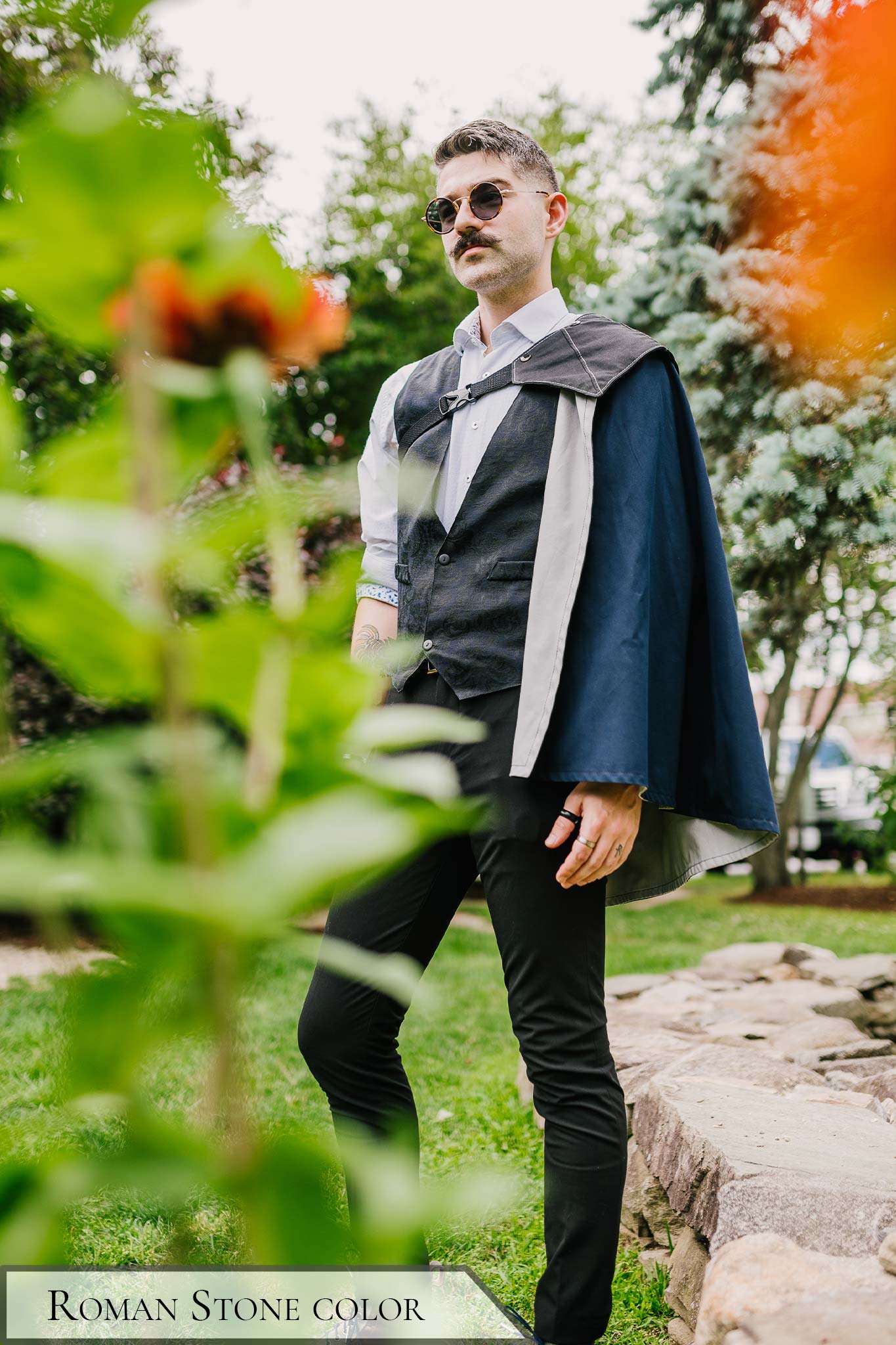 Auditore Cape — Roman Stone