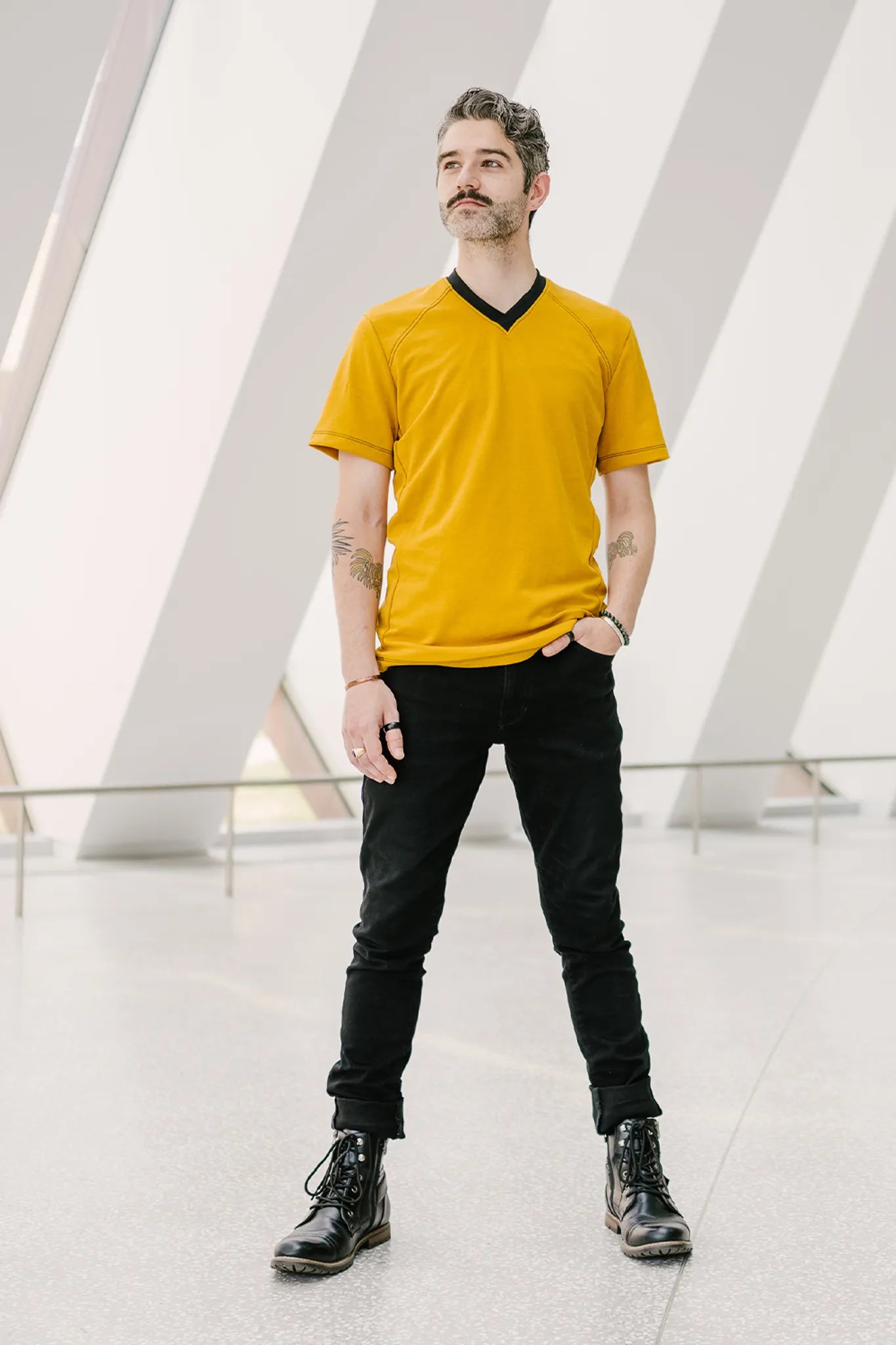 Starfleet 2257 Tee — Command Gold