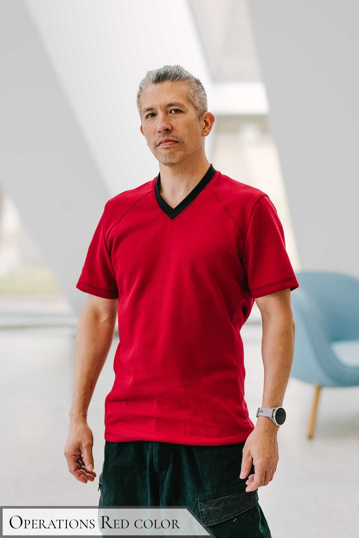 Starfleet 2257 Tee — Operations Red