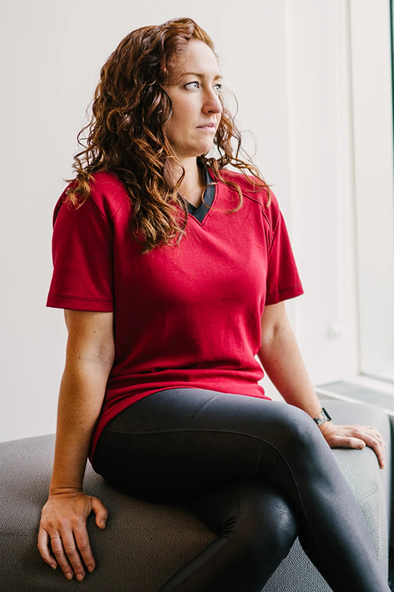 Starfleet 2257 Tee — Operations Red
