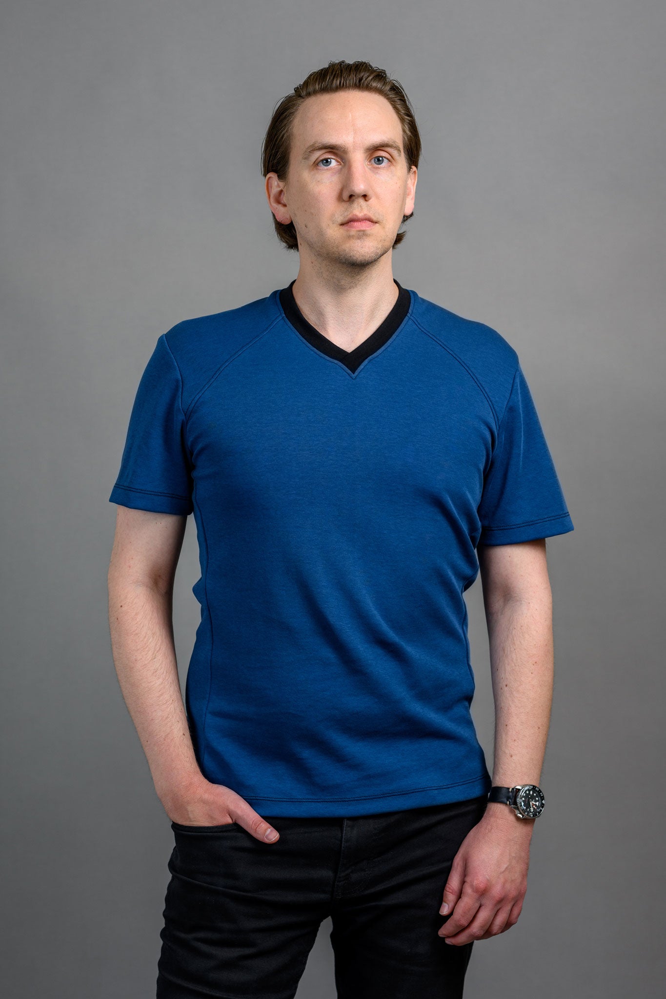 Starfleet 2257 Tee — Sciences Blue