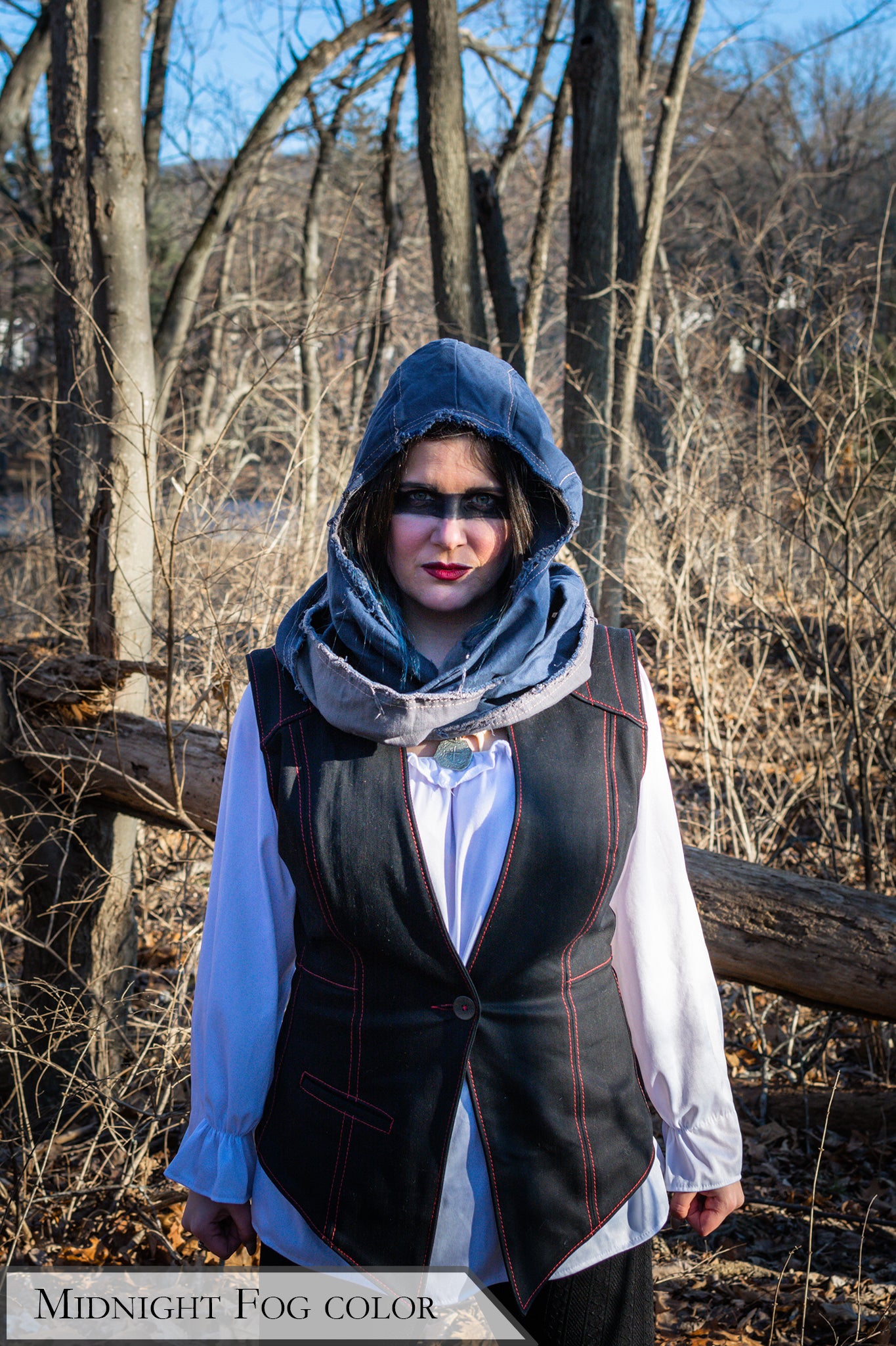 Rugged Eternal Scarf — Midnight Fog