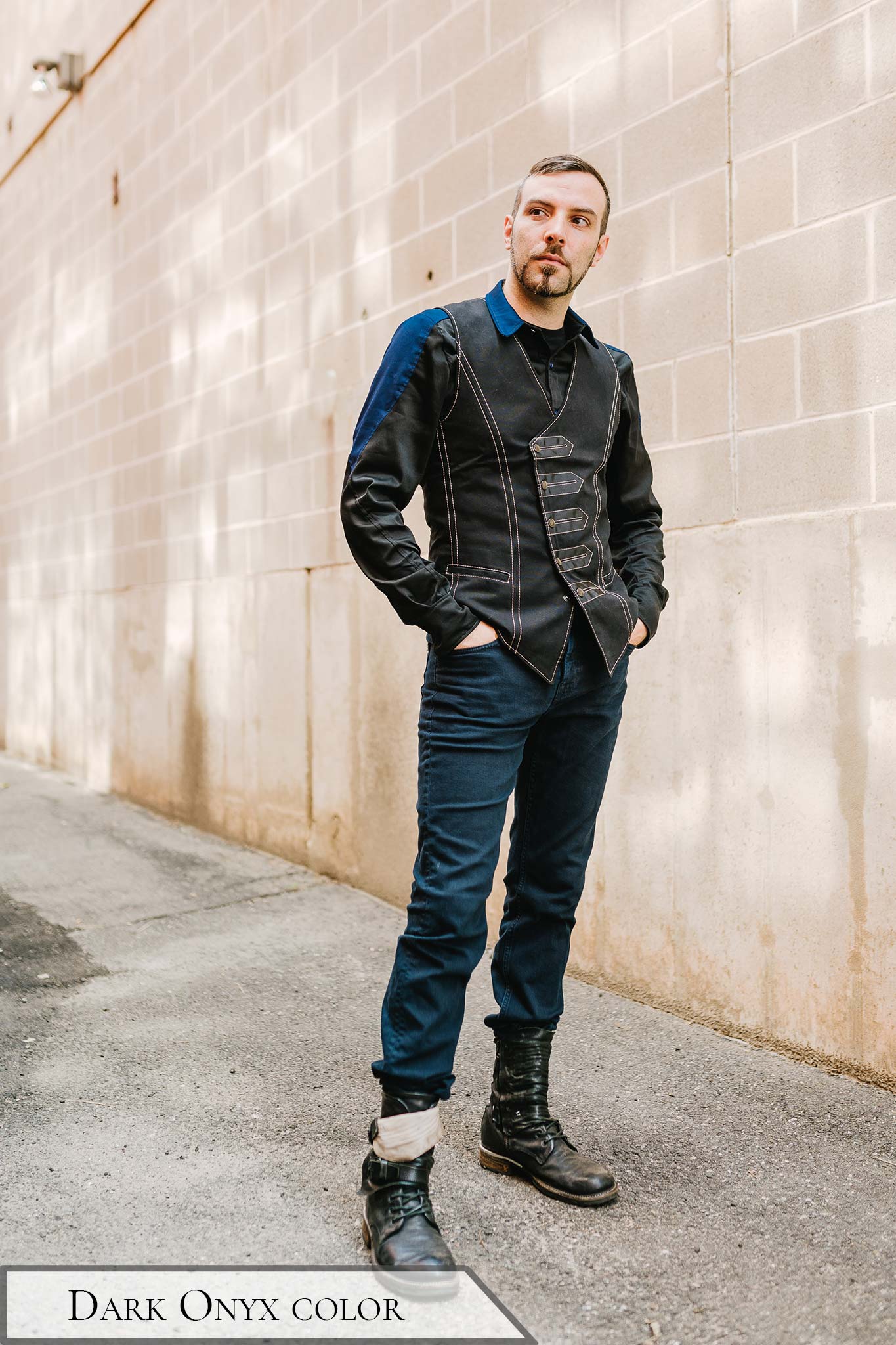 Harker Shirt — Dark Onyx