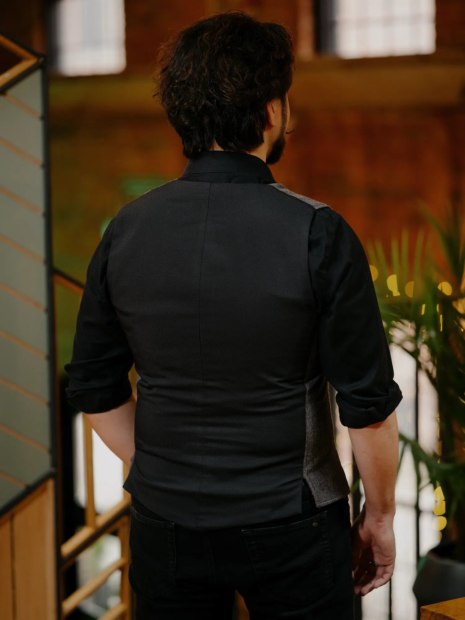Harker Vest — Earl Grey