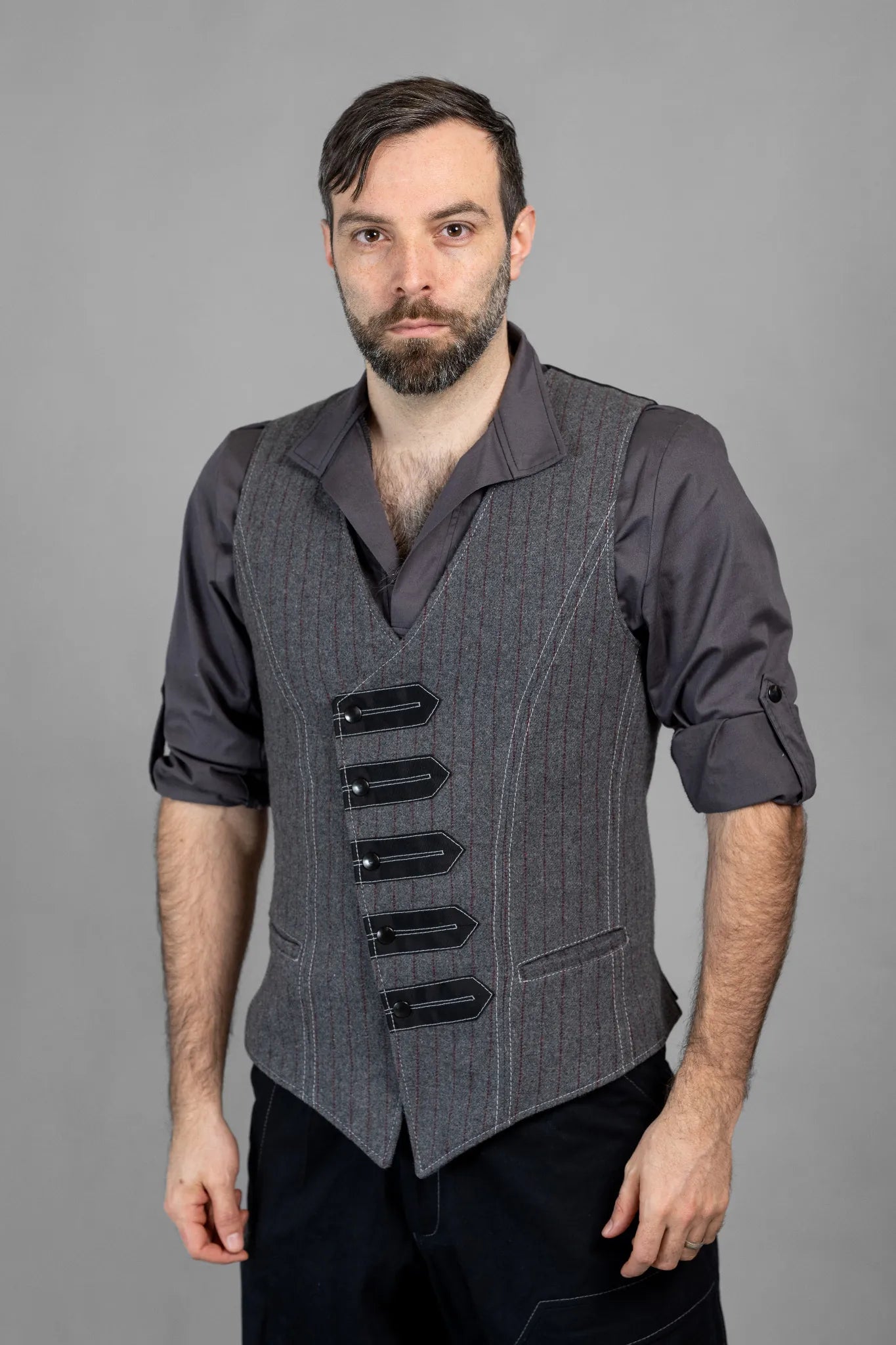 Harker Vest — Earl Grey