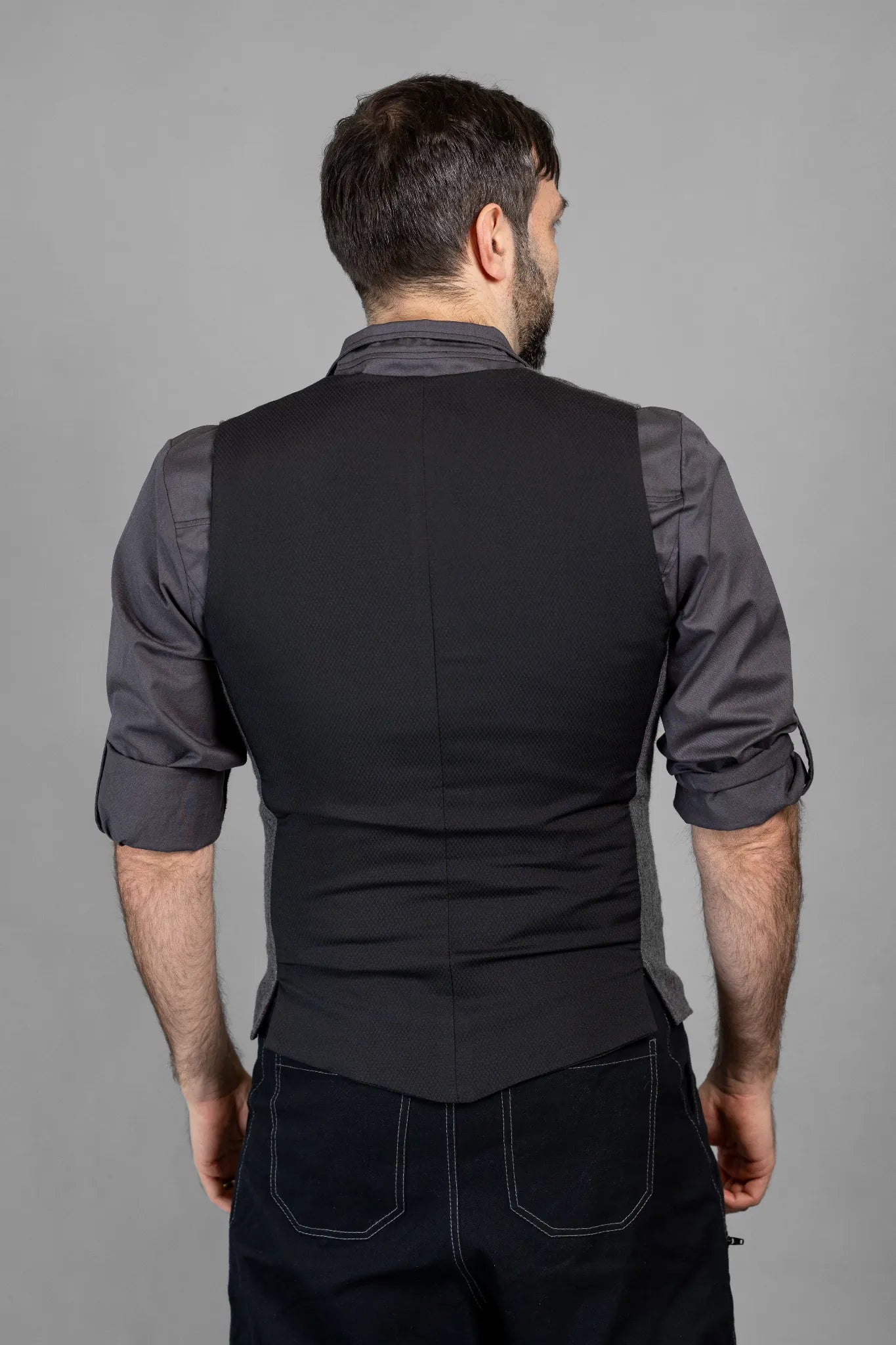 Harker Vest — Earl Grey