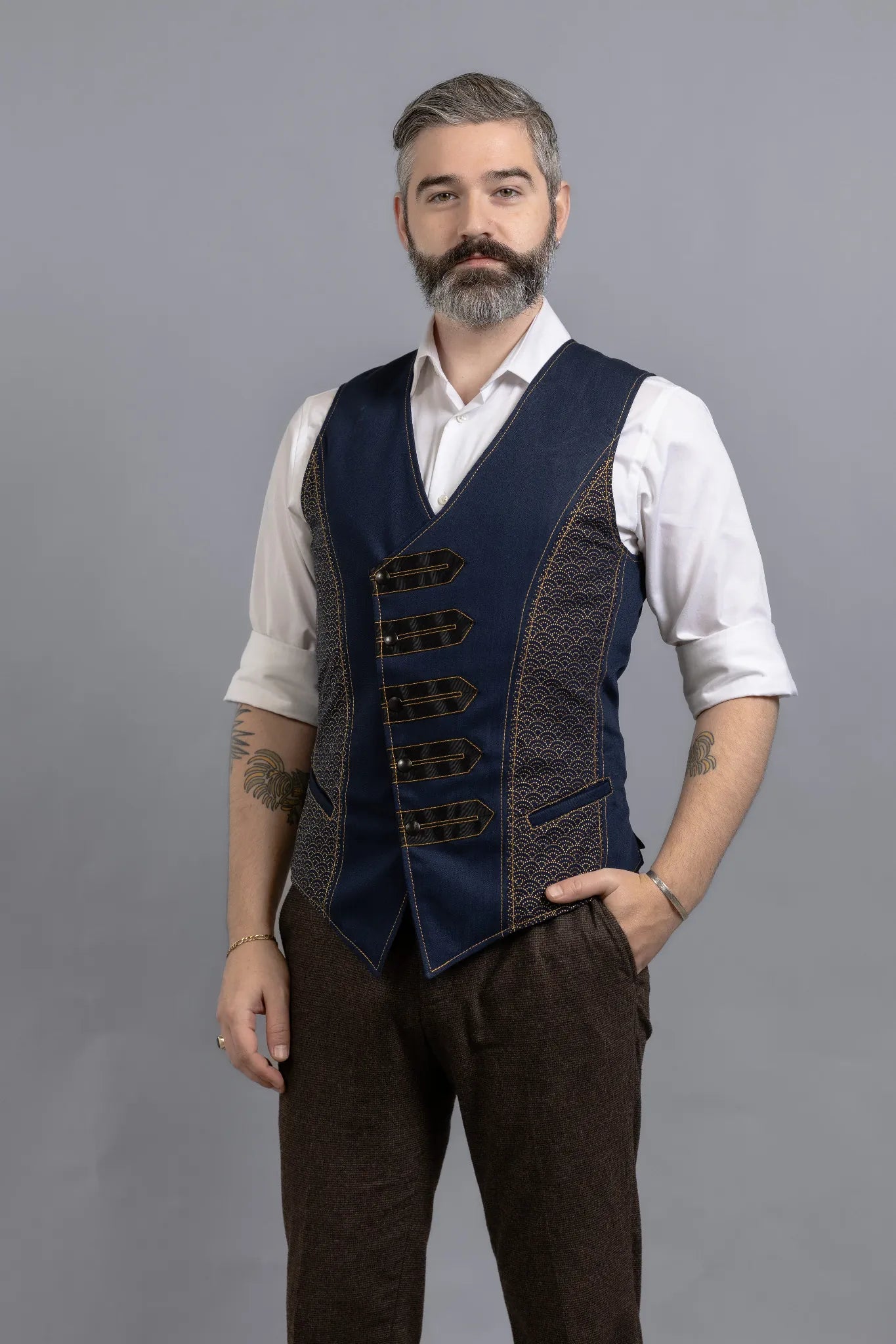 Harker Vest — Midnight Wave