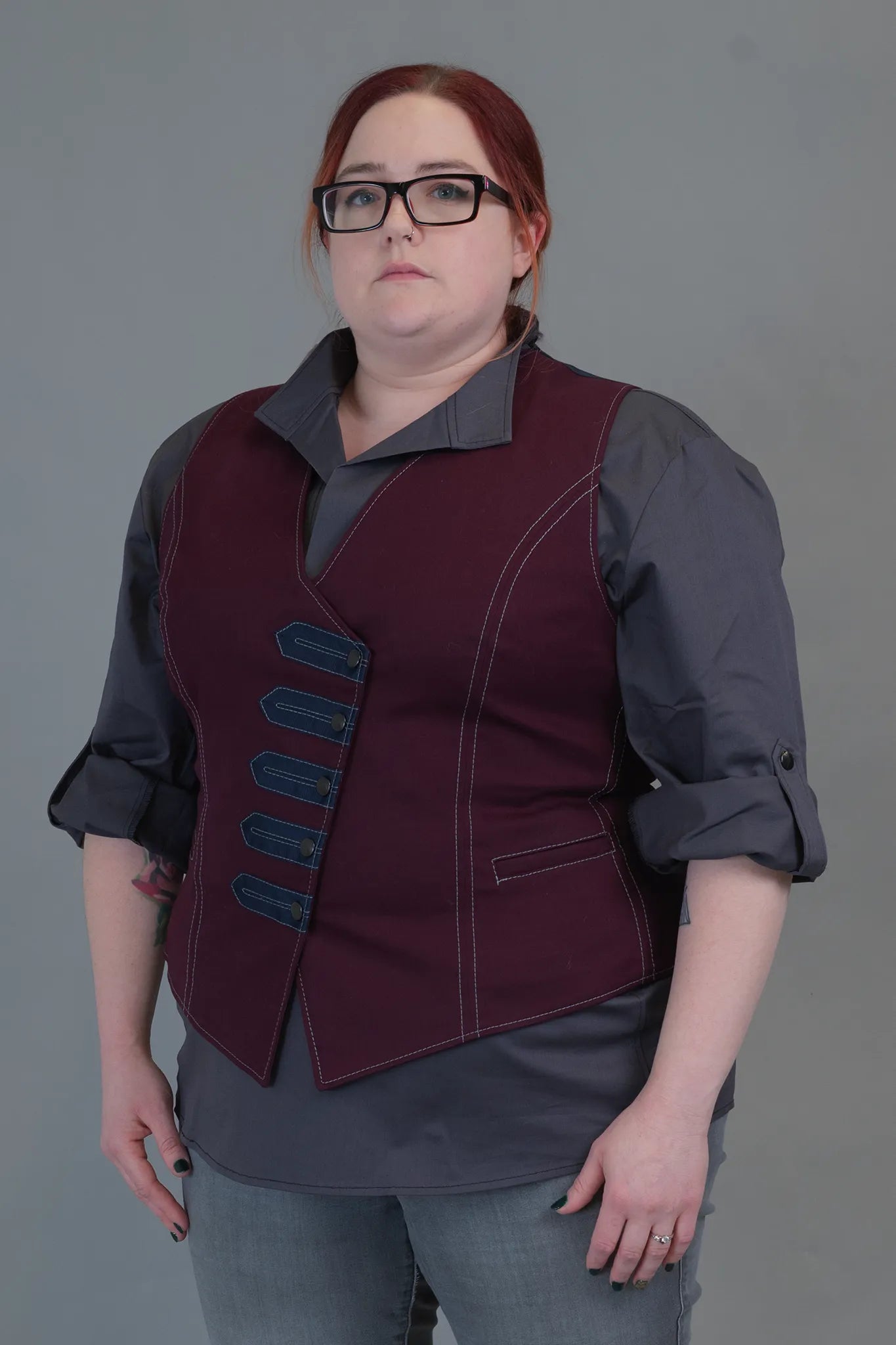 Harker Vest — Venetian Wine