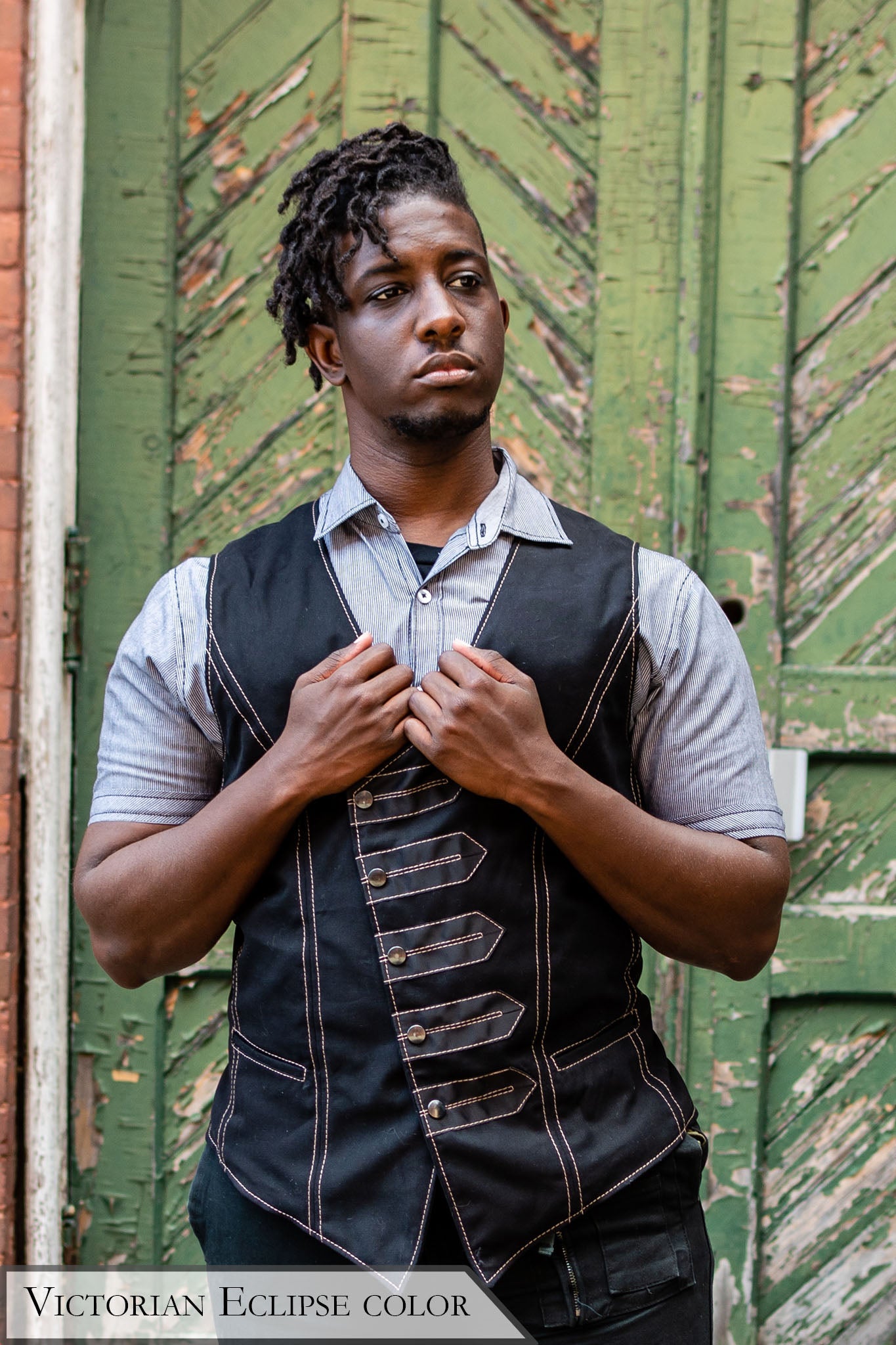 Harker Vest — Victorian Eclipse