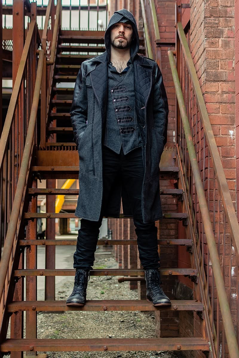 Harker Vest — Victorian Fog