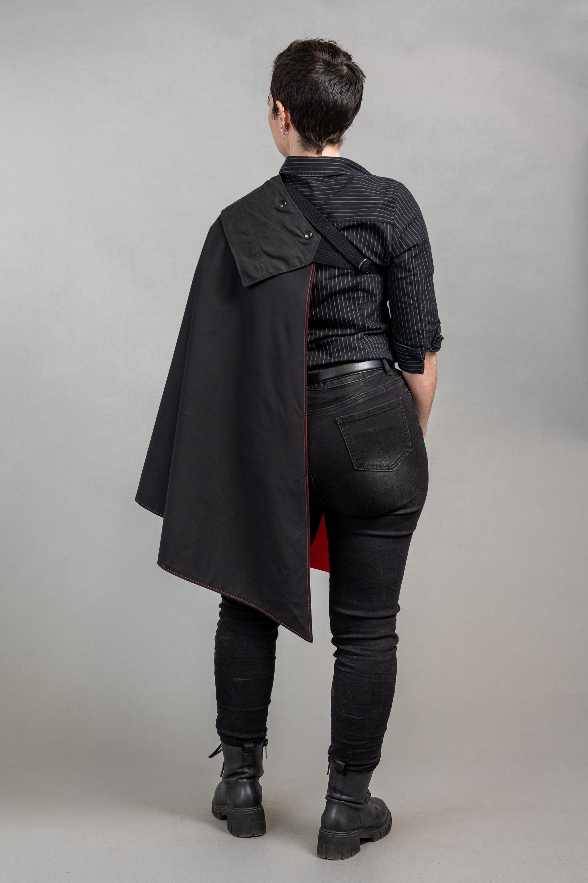 Marquis Cape — Black Garnet