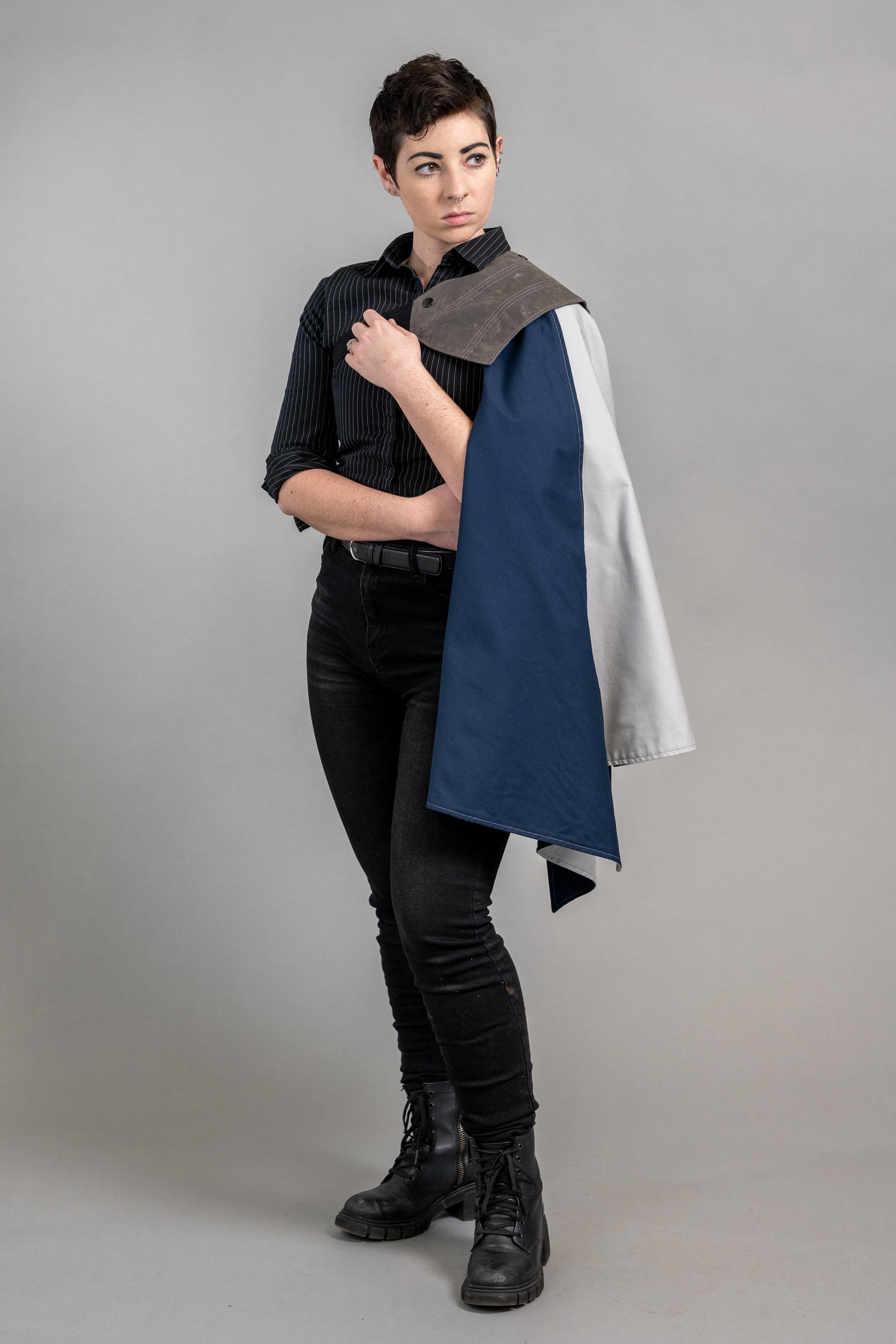 Marquis Cape — Steel