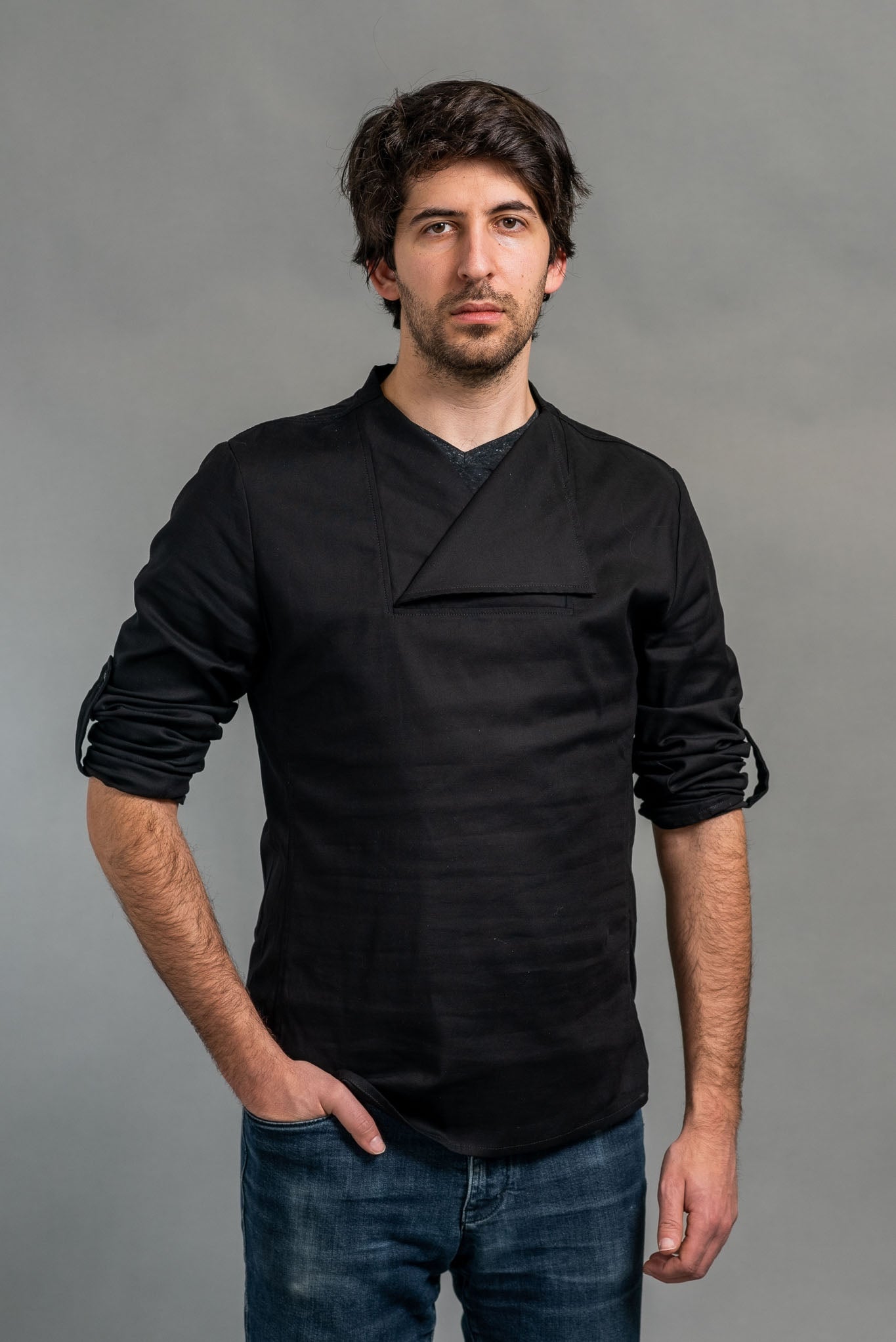 Rugged Scoundrel Shirt — Blackout