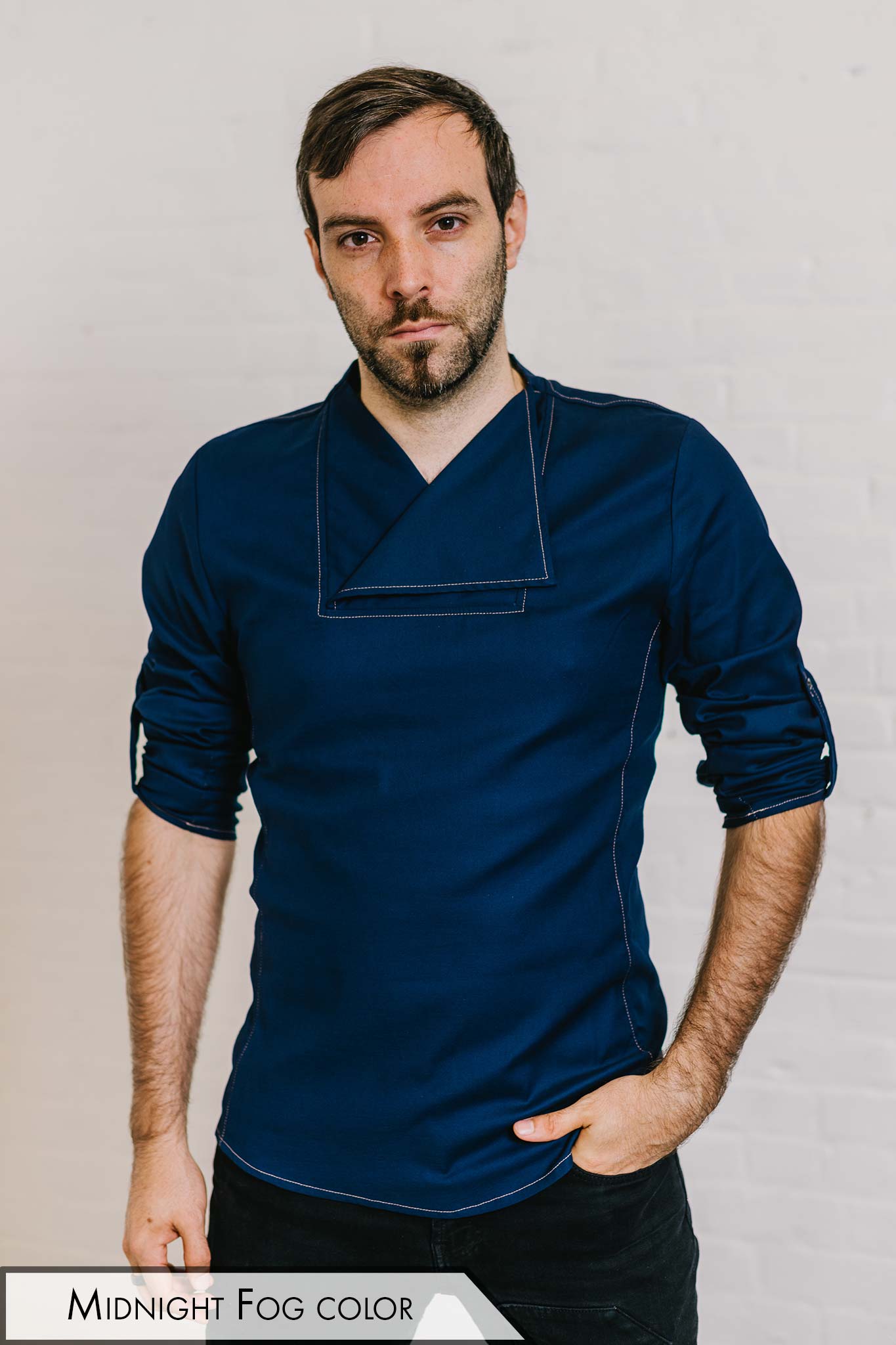 Rugged Scoundrel Shirt — Midnight Fog