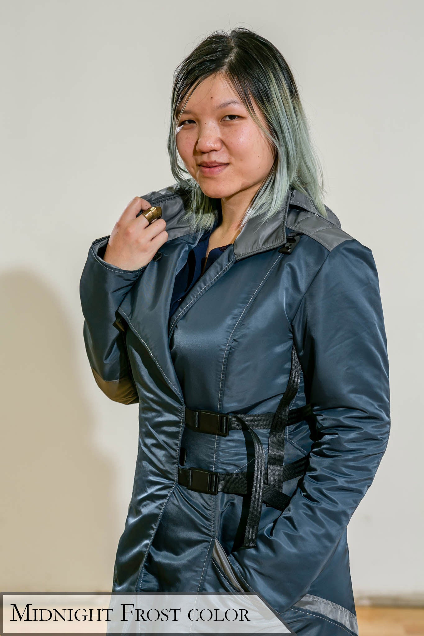 Zaga Coat — Midnight Frost